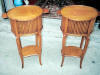 End Tables, Louis XV style, cherrywood