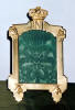 Picture frame, dore' bronze, Napoleonic